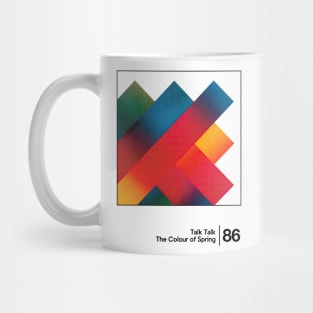 The Colour of Spring / Minimal Style Graphic Artwork Design Mug